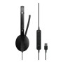 EPOS | SENNHEISER ADAPT 130 USB II Cuffia Padiglione auricolare USB tipo A Nero (1000913)