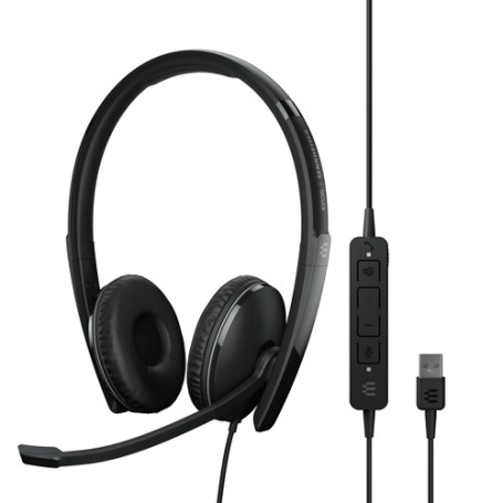 EPOS | SENNHEISER ADAPT 160T ANC USB Cuffia Padiglione auricolare USB tipo A Nero (1000219)