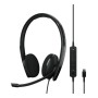 EPOS | SENNHEISER ADAPT 160T USB-C II Cuffia Padiglione auricolare USB tipo-C Nero (1000905)