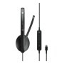 EPOS | SENNHEISER ADAPT 160T USB-C II Cuffia Padiglione auricolare USB tipo-C Nero (1000905)