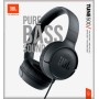 JBL Tune 500 Auricolare Cablato A Padiglione Musica e Chiamate Nero (JBLT500BLK)