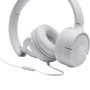 JBL Tune 500 Cuffie Cablato A Padiglione MUSICA Bianco (JBLT500WHT)