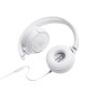 JBL Tune 500 Cuffie Cablato A Padiglione MUSICA Bianco (JBLT500WHT)