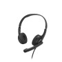 Hama HS-USB250 V2 Auricolare Cablato A Padiglione Ufficio USB tipo A Nero (00139934)