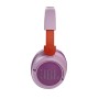 JBL JR460 NC Auricolare Wireless A Padiglione Musica e Chiamate USB tipo-C Bluetooth Rosa (JBLJR460NCPIK)