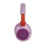 JBL JR460 NC Auricolare Wireless A Padiglione Musica e Chiamate USB tipo-C Bluetooth Rosa (JBLJR460NCPIK)
