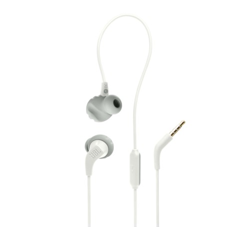 JBL Endurance Run 2 Wired Cuffie Cablato In-ear Chiamate/Musica/Sport/Tutti i giorni Bianco (JBLENDURRUN2WHT)