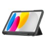 Mobilis 062006 custodia per tablet 27,9 cm (11") Custodia flip a libro Nero, Trasparente