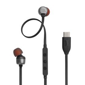 JBL Tune 310C Auricolare Cablato In-ear Musica e Chiamate USB tipo-C Nero (JBLT310CBLK)