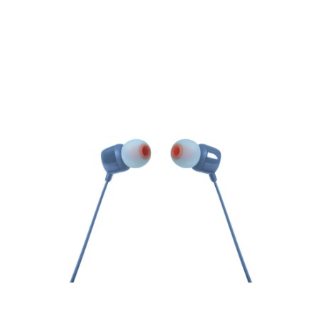 JBL Tune 110 Auricolare Cablato In-ear MUSICA Blu (JBLT110BLUE)