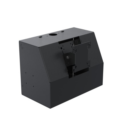 Ergonomic Solutions SpacePole Kiosk & Signage SPSK100 Supporto per display espositivi 61 cm (24") Nero