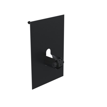 Ergonomic Solutions SpacePole Kiosk & Signage SPSK504 accessorio di sistema POS Supporto POS Nero Metallo