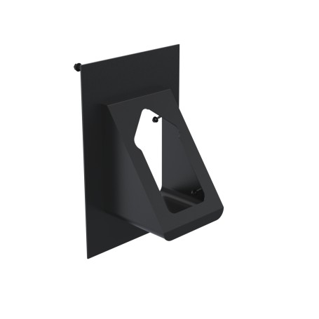 Ergonomic Solutions SpacePole Kiosk & Signage SPSK502 accessorio di sistema POS Supporto POS Nero Metallo