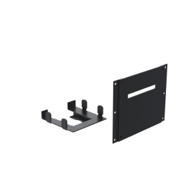 Ergonomic Solutions SpacePole Kiosk & Signage SPK613 accessorio di sistema POS Attacco laterale POS Nero Metallo