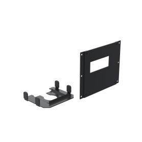 Ergonomic Solutions SpacePole Kiosk & Signage SPK611 accessorio di sistema POS Attacco laterale POS Nero Metallo