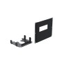 Ergonomic Solutions SpacePole Kiosk & Signage SPK611 accessorio di sistema POS Attacco laterale POS Nero Metallo