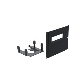 Ergonomic Solutions SpacePole Kiosk & Signage SPK609 accessorio di sistema POS Attacco laterale POS Nero Metallo