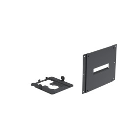 Ergonomic Solutions SpacePole Kiosk & Signage SPK604 accessorio di sistema POS Attacco laterale POS Nero Metallo