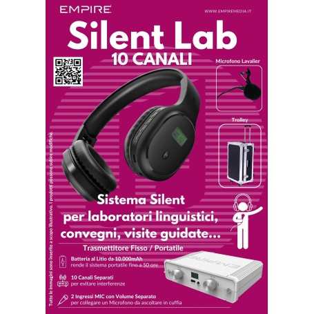 Empire Media HT.KIT30 cuffia e auricolare Con cavo e senza cavo A Padiglione Studio Nero