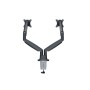 Multibrackets 3286 supporto da tavolo per Tv a schermo piatto 68,6 cm (27") Morsa Nero, Argento (MB3286)