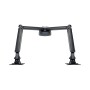 Multibrackets 3286 supporto da tavolo per Tv a schermo piatto 68,6 cm (27") Morsa Nero, Argento (MB3286)