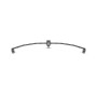 Multibrackets 3385 supporto da tavolo per Tv a schermo piatto 68,6 cm (27") Morsa/Bullone di ancoraggio Nero (MB3385)