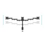Multibrackets 3385 supporto da tavolo per Tv a schermo piatto 68,6 cm (27") Morsa/Bullone di ancoraggio Nero (MB3385)