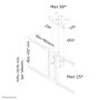 Neomounts by Newstar Supporto da soffitto per TV (PLASMA-C100)