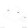 Neomounts by Newstar Supporto per mobile per televisore al plasma (PLASMA-ME-SHELF)