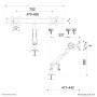 Neomounts by Newstar Supporto da scrivania per monitor (FPMA-D940DG)
