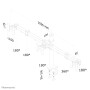 Neomounts by Newstar Supporto da scrivania per monitor (FPMA-D960D3)