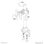 Neomounts by Newstar Supporto da scrivania per monitor (FPMA-D965)