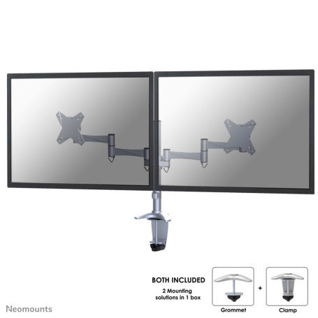 Neomounts by Newstar Supporto da scrivania per monitor (FPMA-D1330DSILVER)