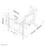 Neomounts by Newstar Supporto a parete per TV (LED-W500SILVER)