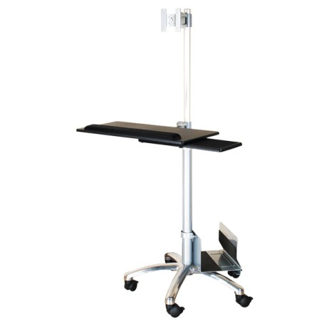 Value Mobile PC Cart, silver (RO17.99.1174)