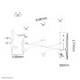 Neomounts by Newstar Supporto a parete per monitor/TV (FPMA-W832)