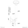 Neomounts by Newstar Supporto da soffitto per schermi LCD/LED/TFT (FPMA-C200BLACK)