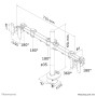 Neomounts by Newstar Supporto da scrivania per monitor (FPMA-D960DG)