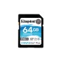 Kingston Technology Canvas Go! Plus memoria flash 64 GB SD UHS-I Classe 10 (SDG3/64GB)