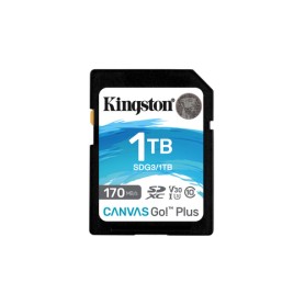 Kingston Technology Scheda SDXC Canvas Go Plus 170R C10 UHS-I U3 V30 da 1TB (SDG3/1TB)