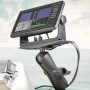 RAM Mounts RAM-D-111U kit di fissaggio Nero Alluminio, Gomma
