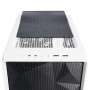 Fractal Design Meshify C - TG Midi Tower Trasparente, Bianco (FD-CA-MESH-C-WT-TGC)