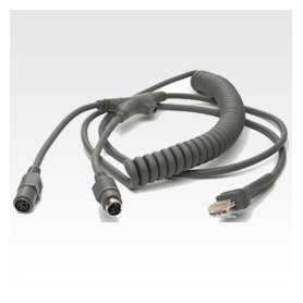 Datalogic KBW, 6MDIN, P&S, E/P-POT, Coil, 12' cavo per tastiera, video e mouse 3,6 m (8-0741-17)