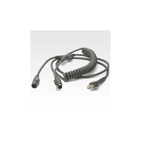 Datalogic KBW, 6MDIN, P&S, E/P-POT, Coil, 12' cavo per tastiera, video e mouse 3,6 m (8-0741-17)