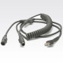 Datalogic KBW, 6MDIN, P&S, E/P-POT, Coil, 12' cavo per tastiera, video e mouse 3,6 m (8-0741-17)