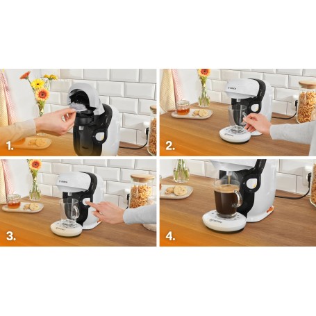 Bosch TAS114E macchina per caffè Automatica Macchina per caffè a capsule 0,7 L
