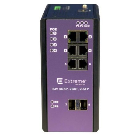 Extreme networks 16803 switch di rete Gestito L2 Gigabit Ethernet (10/100/1000) Supporto Power over Ethernet (PoE) Nero (16803)