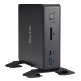 Shuttle XPC nano NC1010XA PC/stazione di lavoro DDR4-SDRAM 4205U mini PC Intel® Celeron® 4 GB 128 GB SSD Nero (NC1010XA)