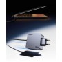 Ugreen Nexode Pro 160W GaN Charger with USB-C Cable Universale Nero, Grigio AC Ricarica rapida Interno (25877)