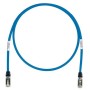 Panduit STP6X0.2MBU cavo di rete Blu 0,2 m Cat6a S/FTP (S-STP)